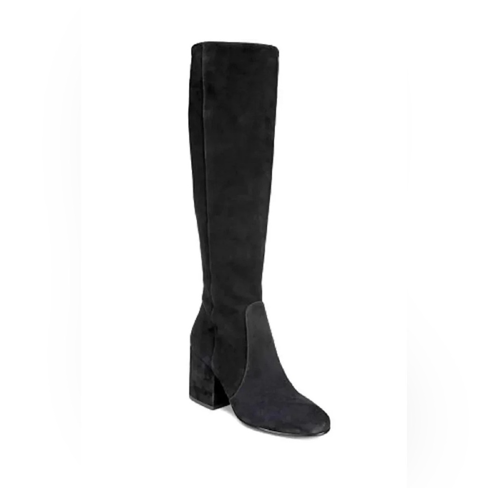 Sam Edelman black suede knee high boots
EUC size 9